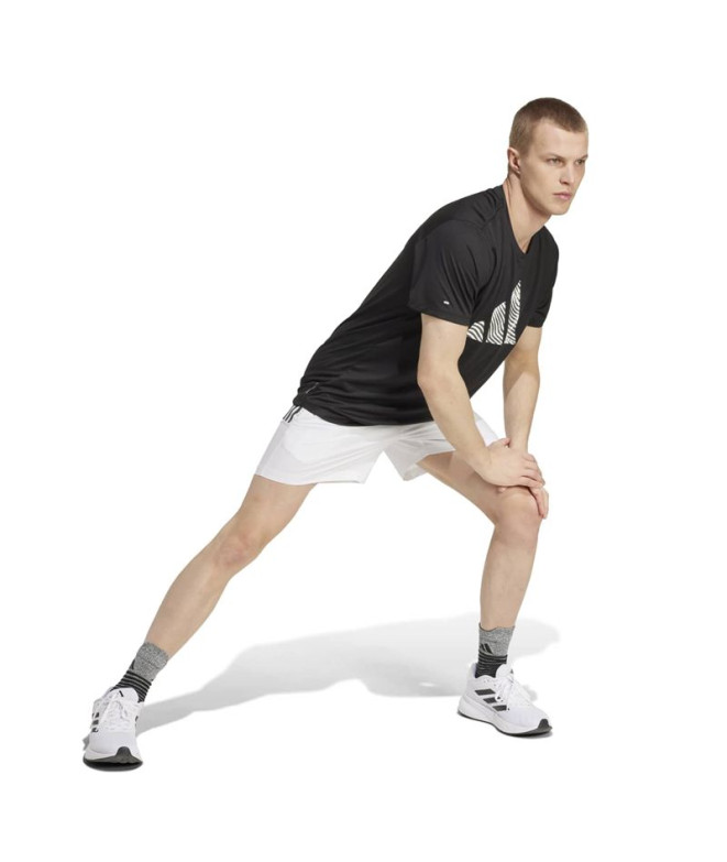 Camiseta de Running adidas Adi365 E Bl Hombre...