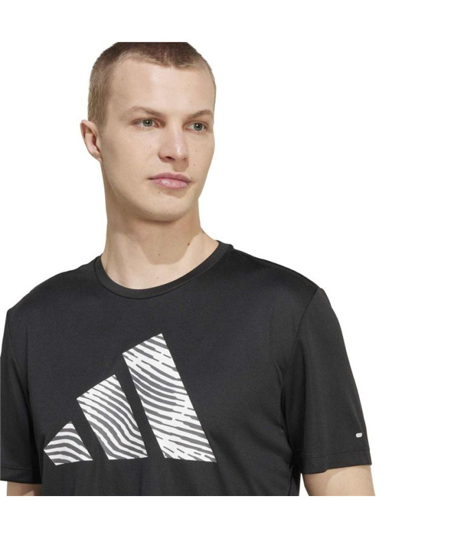 Camiseta de Running adidas Adi365 E Bl Hombre...