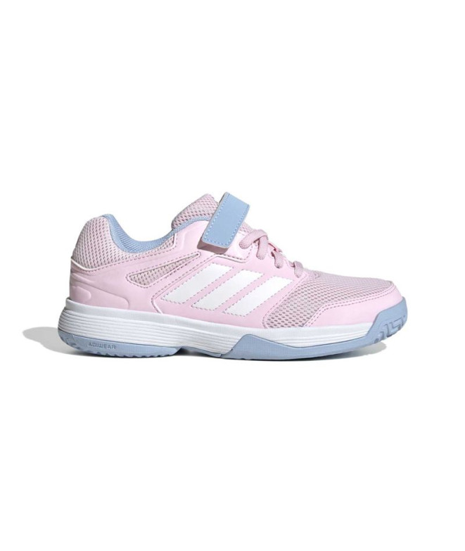 Zapatillas de Balonmano adidas Speedcourt Velcro Infantil Fucsia