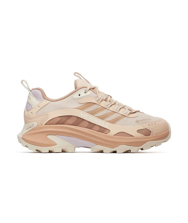 Zapatillas de Montaña Merrell Moab Speed 2 Gtx Mujer Beige