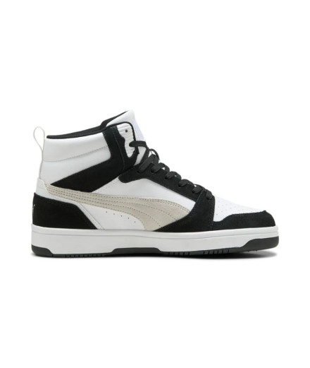 Sapatilhas Puma Rebound V6 Sd Homem Preto/Pena Cinza/Branco 2