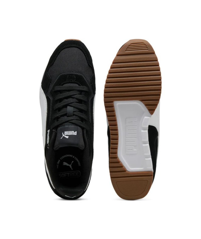 Chaussures Puma Softride St Miler Sd Blanc/Noir