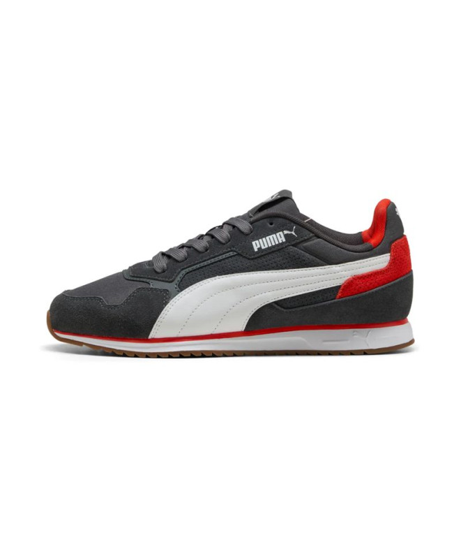 Chaussures Puma Softride St Miler Sd Gris/Blanc/Gomme