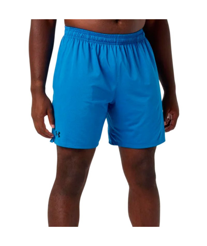 Pantalon de Fitness Under Armour Tech Vent 7In Shorts Homme Bleu
