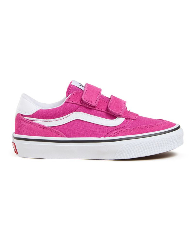 Chaussures Vans Brooklyn Ls V Cnvs Fuchsia Enfant