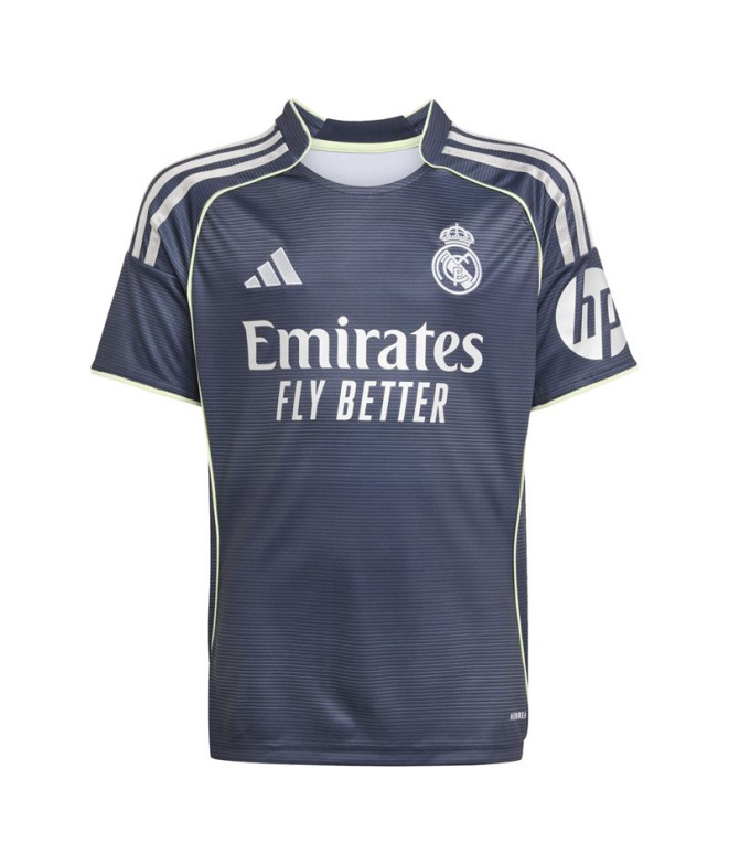 Camiseta de Fútbol adidas Real Madrid A 25/26 Infantil Azul Marino