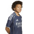 Camiseta de Futebol adidas Real Madrid A 25/26 Infantil Azul Marinho