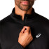 Camiseta de Running ASICS Core Ls 1/2 Zip Winter Top Homem Preto