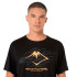 Camiseta de Running ASICS Fujitrail Logo Ss Top Hombre Negro