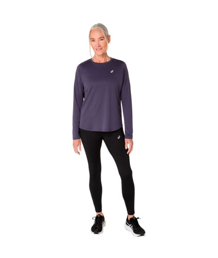 Camiseta de Running ASICS Core Ls Top Mujer Azul Oscuro