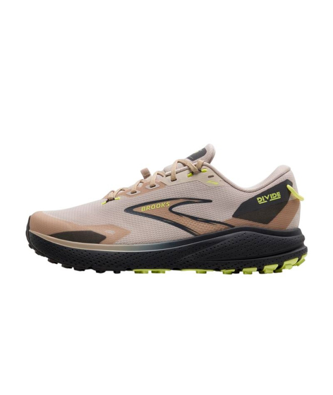 Zapatillas de Trail Brooks Divide 6 Hombre Beige