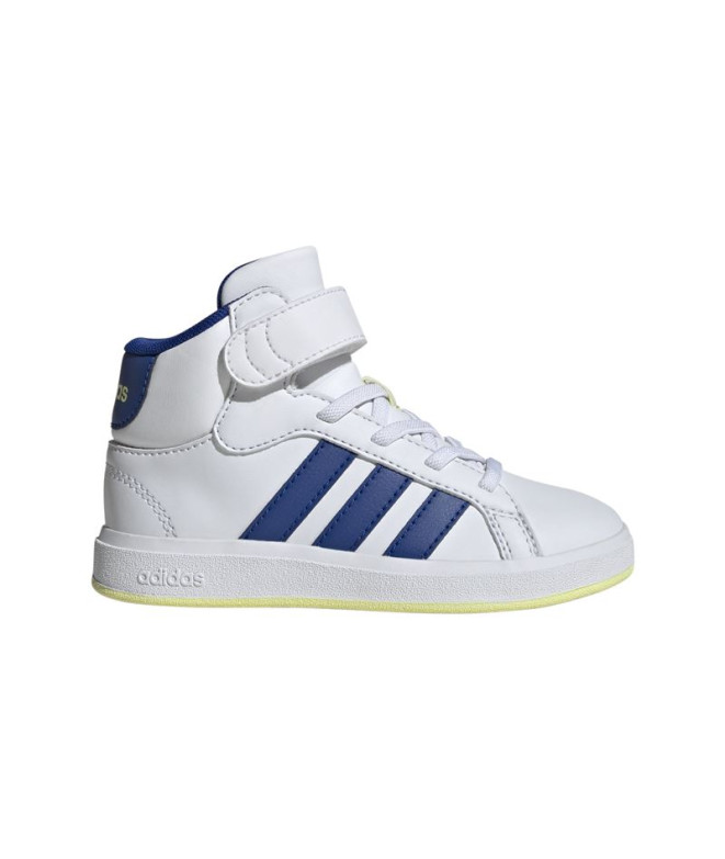Zapatillas adidas Grand Court Mid Infantil Blanco