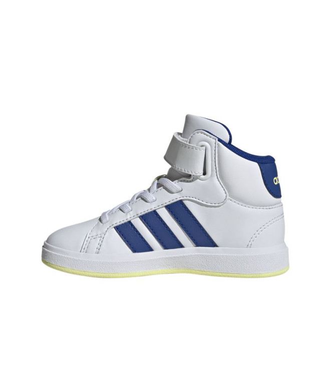 Chaussures adidas Grand Court Mid Enfant Blanc