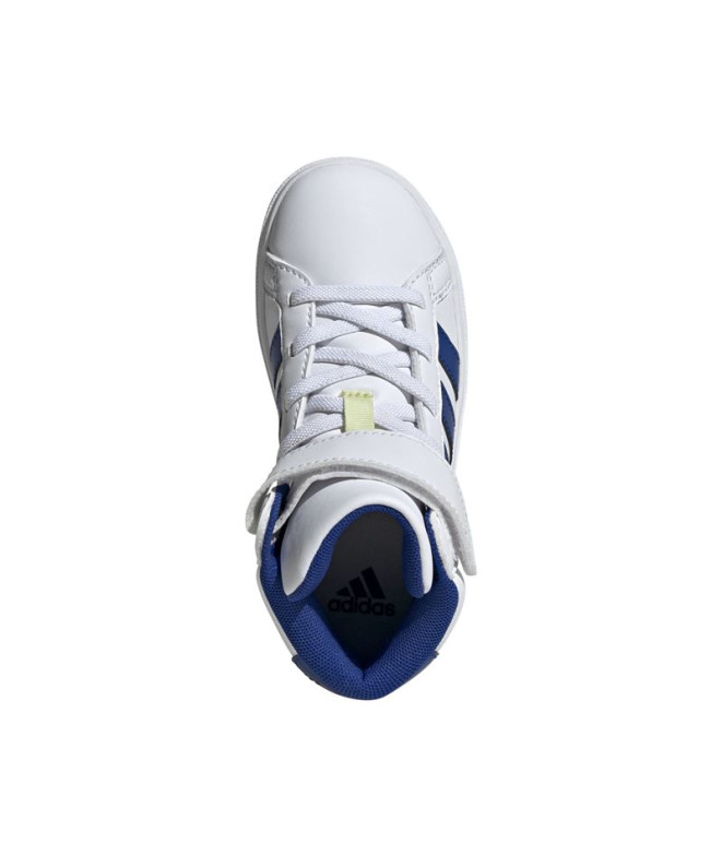 Chaussures adidas Grand Court Mid Enfant Blanc