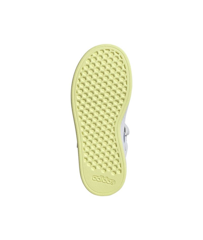 Sapatilhas adidas Grand Court Mid Infantil Branco