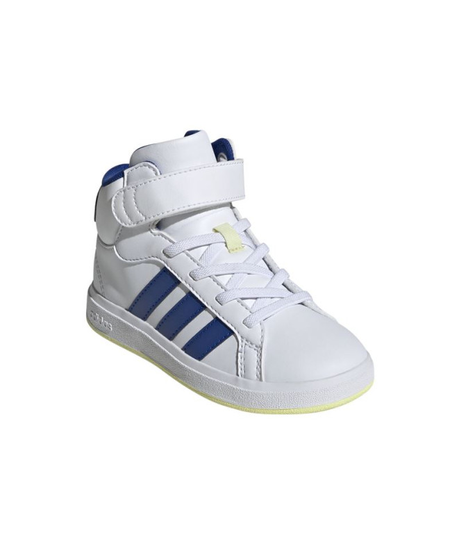 Chaussures adidas Grand Court Mid Enfant Blanc
