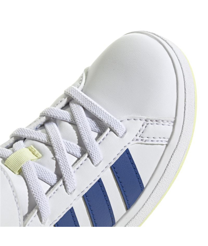 Chaussures adidas Grand Court Mid Enfant Blanc