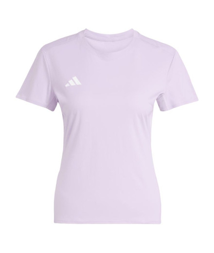 Camiseta de Running adidas Adizero E Tee Mulher Lilás