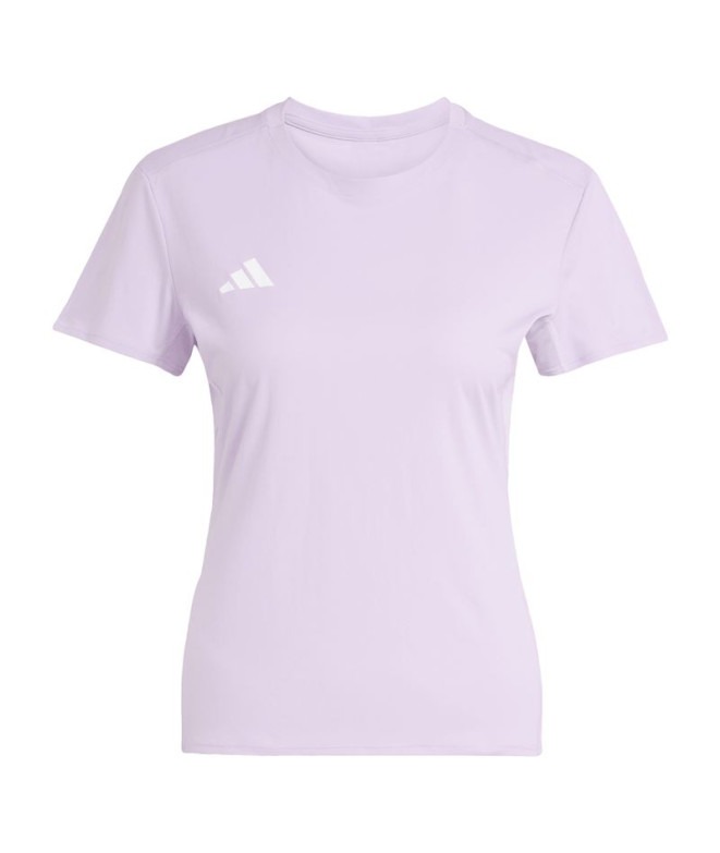 Camiseta de Running adidas Adizero E Tee Mujer Lila