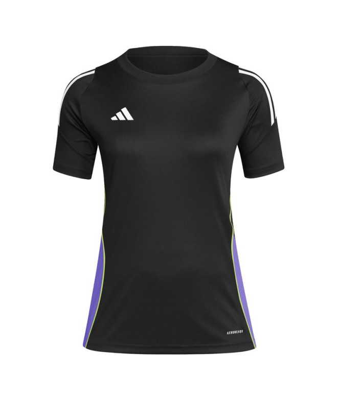 T-shirt de Football adidas Tiro24 Jsyw Femme Noir