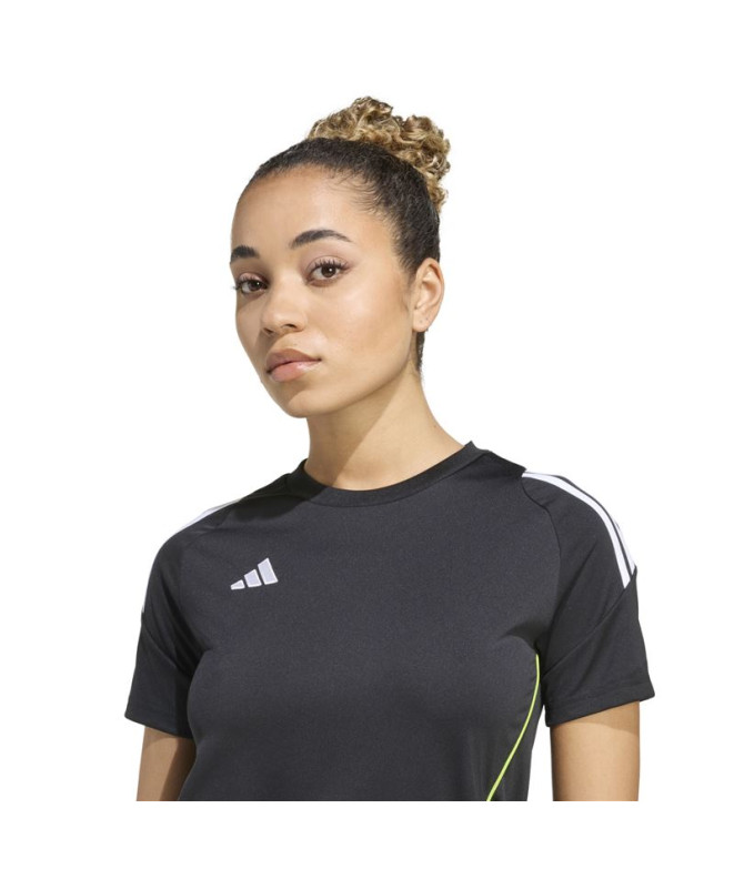 Camiseta de Fútbol adidas Tiro24 Jsyw Mujer Negro