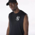 Camiseta New Era Tirantes New York Yankees MLB Hombre Negro