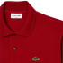 Polo Lacoste Camisa Col Bord-Cotes Ma Homem Bordeaux