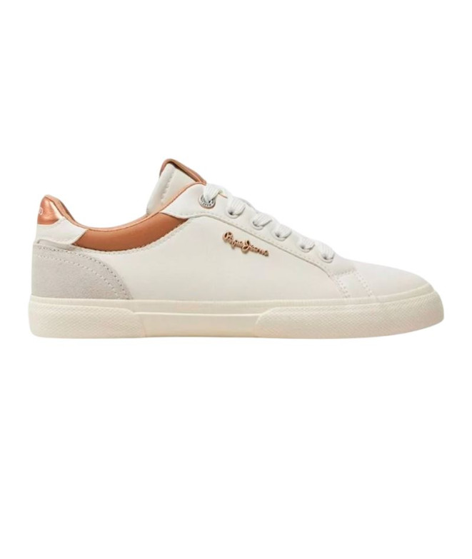 Chaussures Pepe Jeans Kenton Court Femme Doré