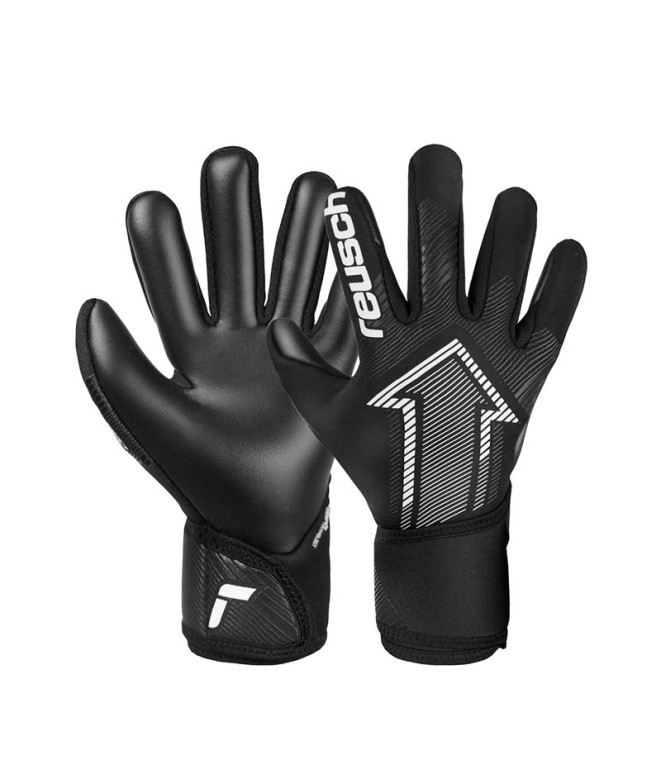 Gants de Gardien de Football Reusch Fastgrip Infinity Junior Noir