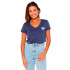 Camiseta Rip Curl Heart V Neck Tee Mujer Azul Marino