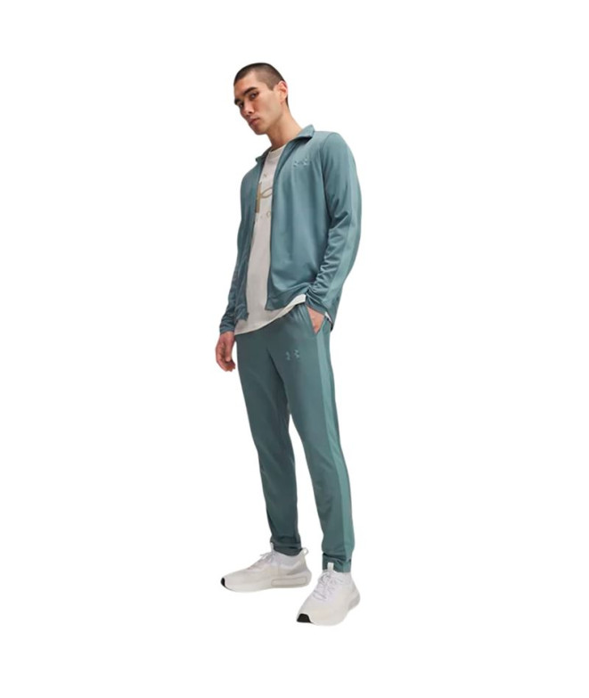 Survêtement Under Armour Rival Knit Track Suit Homme Bleu