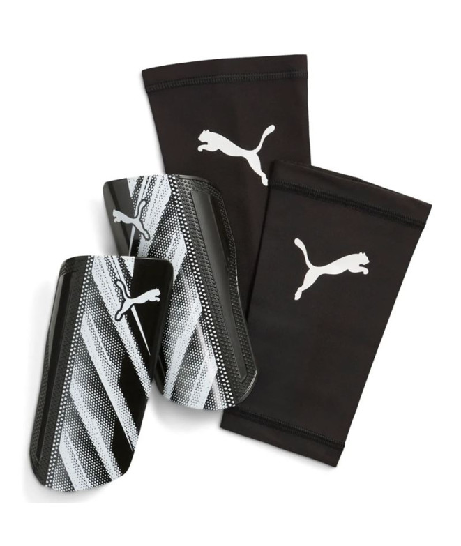 Espinilleras de Fútbol Puma Attacanto Sleeve Negro- Intxxs Hombre