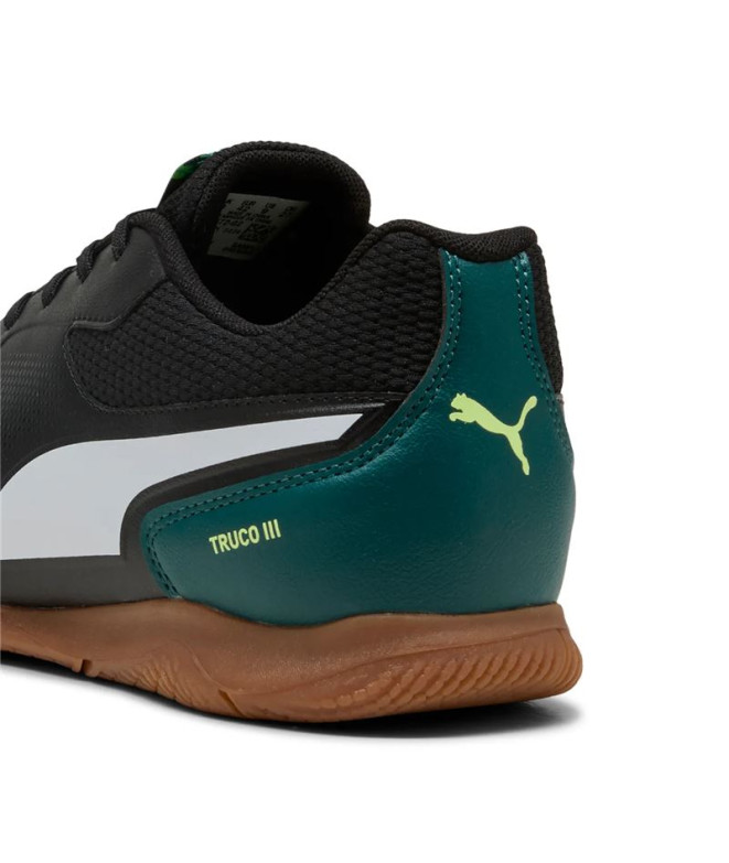 Sapatilhas de Futsal Puma Truco III Preto/Fizzy...