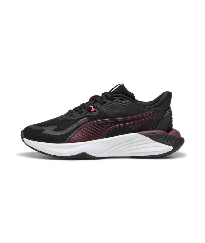 Chaussures de Fitness Puma Pwr Hybrid Tr Wns Noir-Ruby Sh Femme