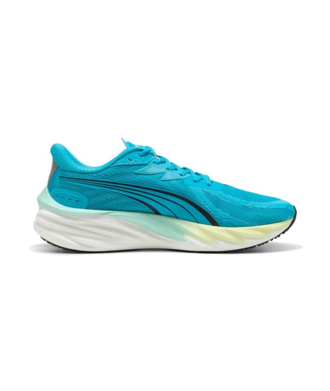 Chaussures de Running Puma Velocity Nitro 4 Speed Bleu-Or Moo Homme