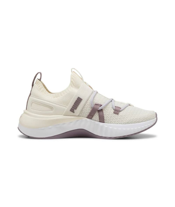 Chaussures de Running Puma Softride Sera Alt WnWarm Blanc-Prune Femme