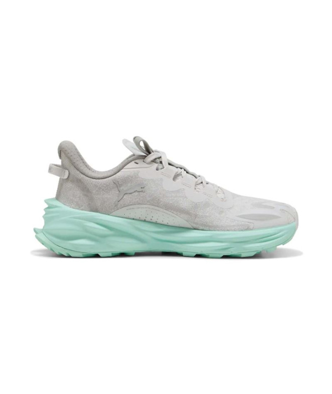 Chaussures de Running Puma Fast Trac Nitro 3 Wn Feather Gris Mi Femme