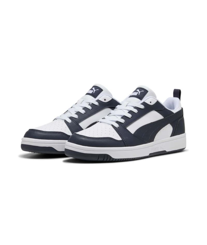 Sapatilhas Puma Rebound V6 Lo Homem Branco/Marinho