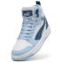 Zapatillas Puma Rebound V6 Mid Blanco Dark Bebés