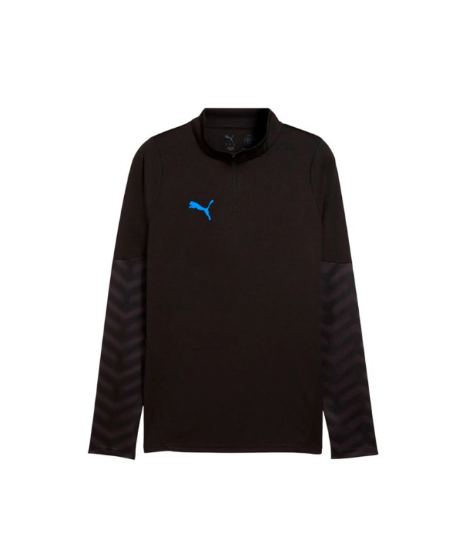 Sweat de Football Puma Individualcup 1/4 Zi Noir Pum Homme