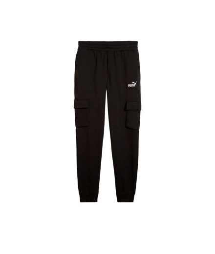 Calça Puma Essentials No. 1 Logo Cargo, Preto, Homem