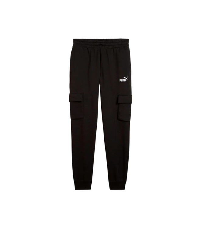 Pantalon Puma Essentials No. 1 Logo Cargo, Noir, Homme