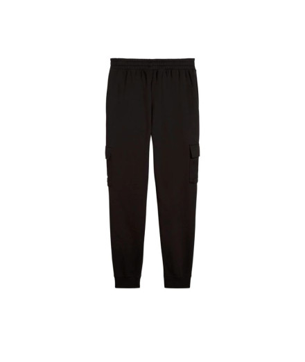 Calça Puma Essentials No. 1 Logo Cargo, Preto, Homem 2