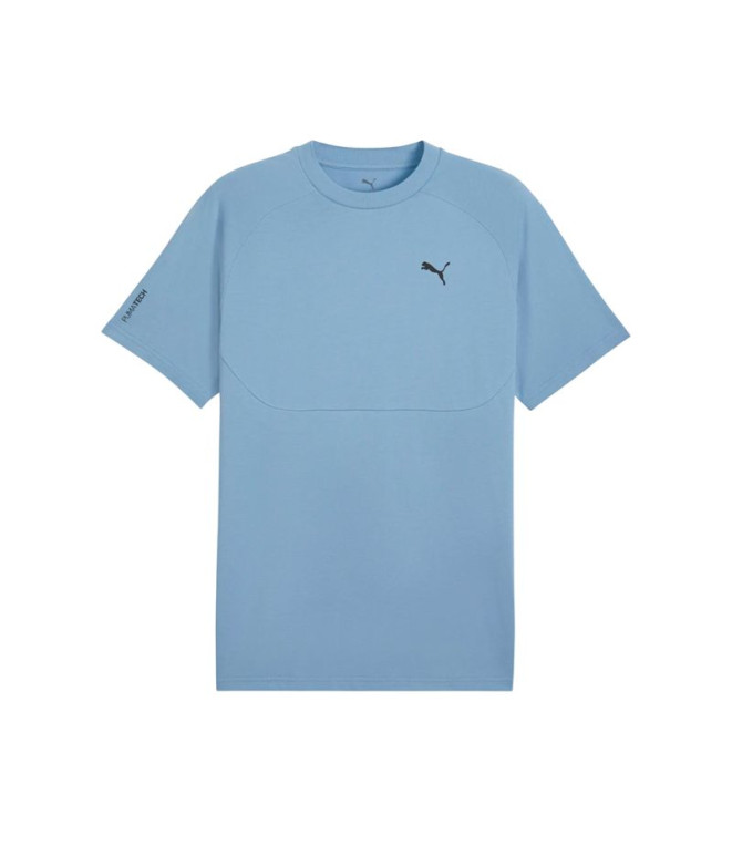 Camiseta Puma tech ,Cool Blue, Hombre
