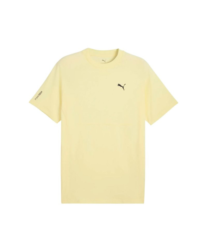 T-shirt Puma tech Homme Jaune