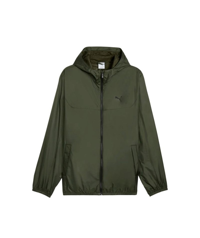 Chaqueta Puma Essentials Regular Windbrea Dark Oliva Hombre