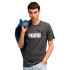 Camiseta Puma Essentials 2 Color No. 1 Lo, Cinza Dusky, Homem