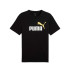 Camiseta Puma Essentials 2 Color No. 1 Lo, Black-Gol, Hombre