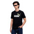 Camiseta Puma Essentials 2 Color No. 1 Lo, Black-Gol, Hombre