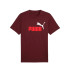 Camiseta Puma Essentials 2 Color No. 1 Lo, Ruby Shimmer, Homem